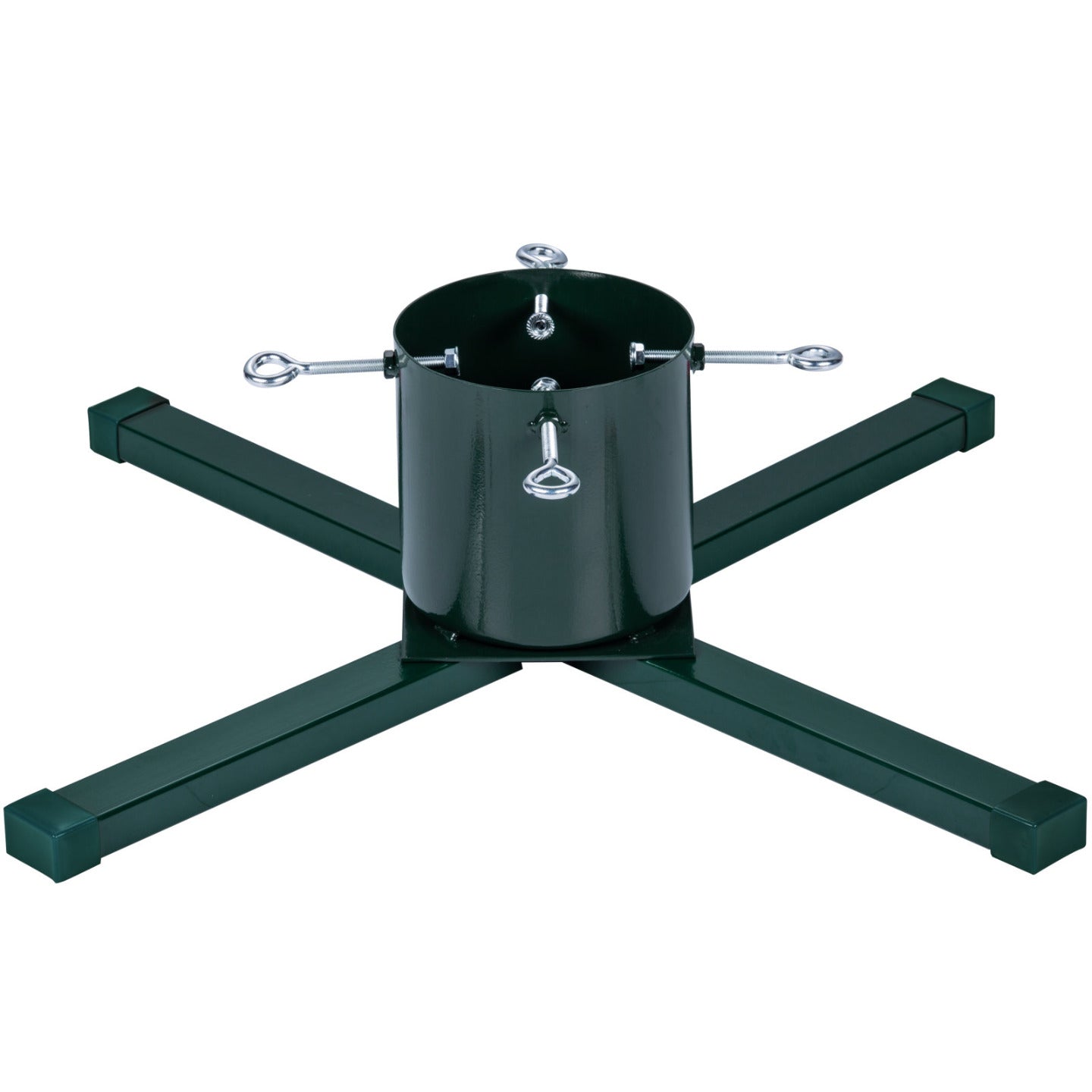 Atlas Heavy Duty Metal Christmas Tree Stand - Green