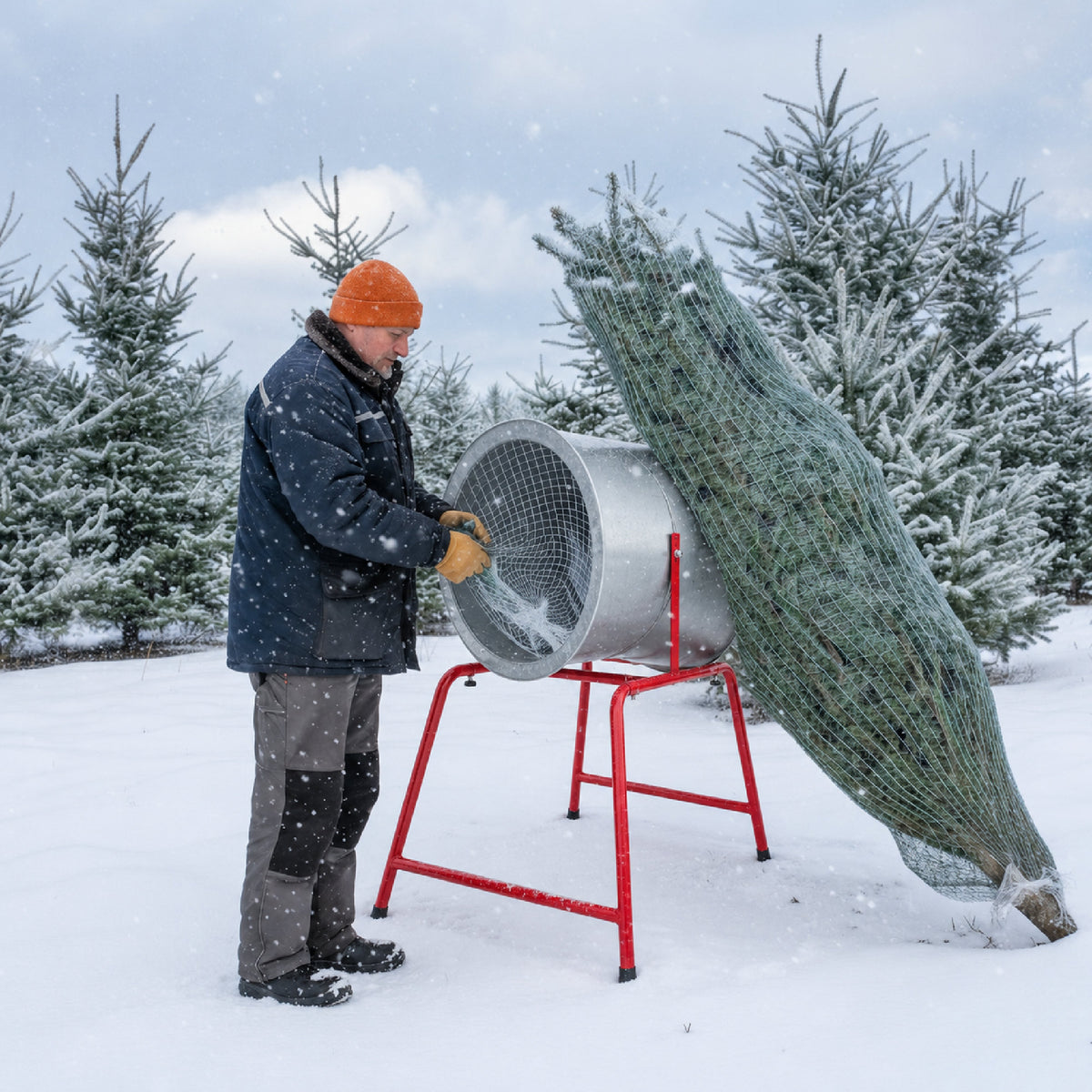 Christmas Tree Netting Funnels - 34cm, 45cm, 55cm and 65cm
