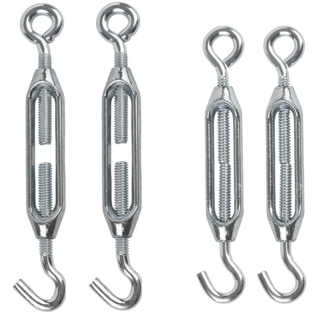 Hook and Eye Turnbuckle Pack of 2 - M6 or M8