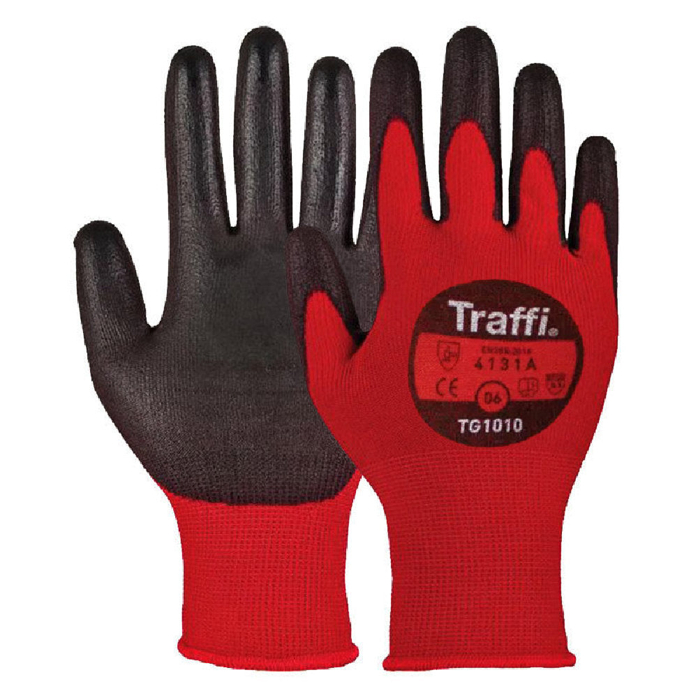 TraffiGlove Agile - Tough Nitrile Coated Gloves