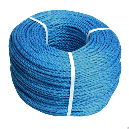 Blue 3 Strand Polypropylene Rope