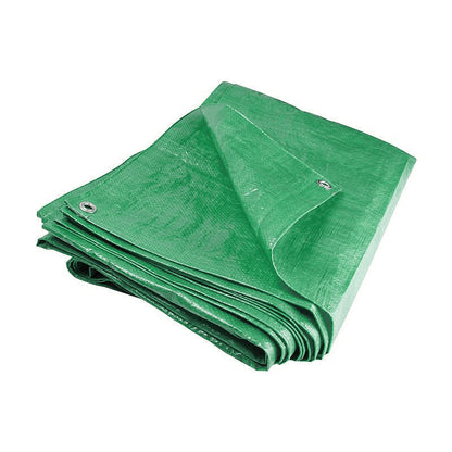 Waterproof Tarpaulin Groundsheet - Blue or Green