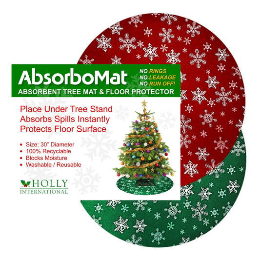 AbsorboMat Absorbent Christmas Tree Mat & Floor Protector