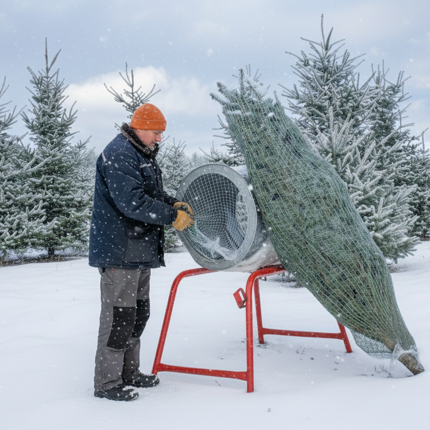 Christmas Tree Netting Funnel - 34cm, 45cm, 55cm and 65cm