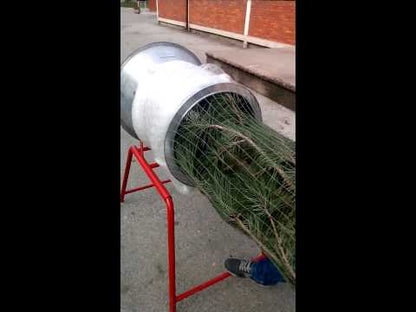 How to use a Christmas tree netting funnel